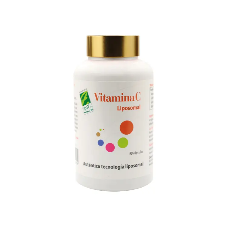 Vitamina C Liposomal · 100% Natural · 90 cápsulas