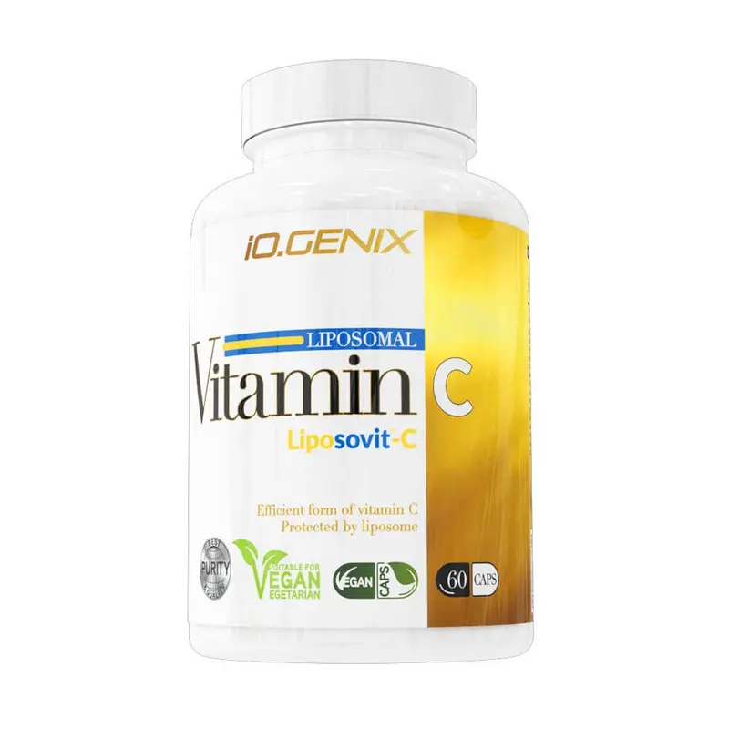 Vitamina C Liposomal - 60 Cápsulas - Vitamina C - Io.genix