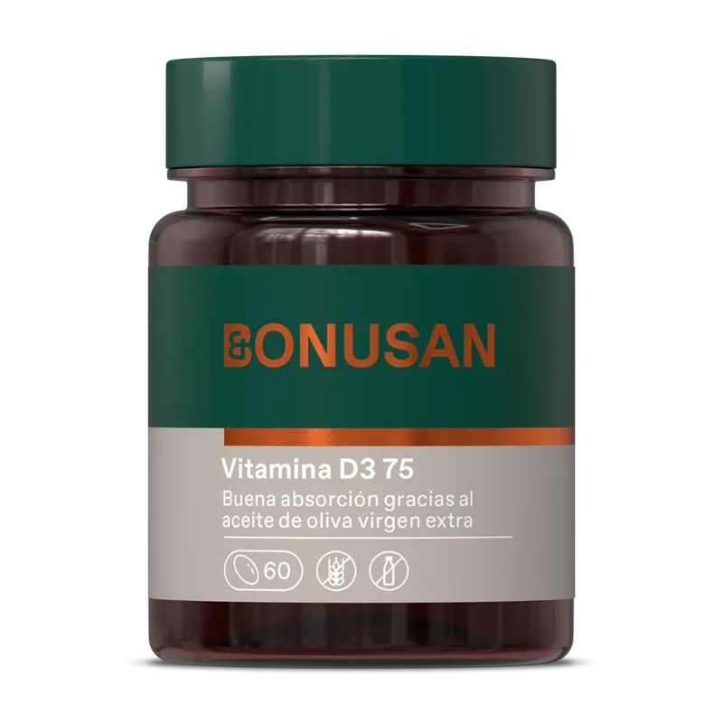 Vitamina D3 75 · Bonusan · 60 perlas