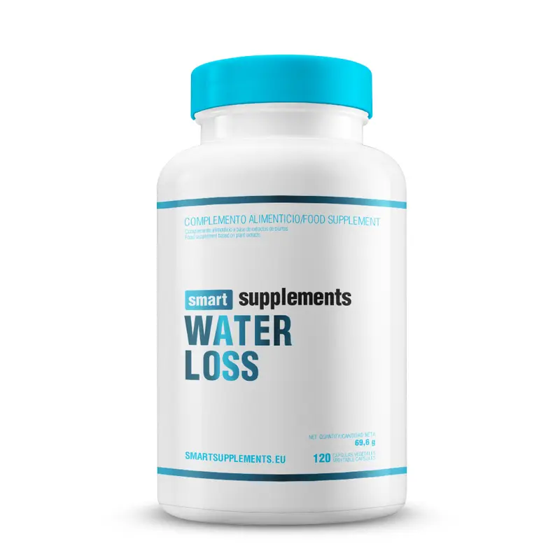 Water Loss - 120 Cápsulas Vegetales - Diuréticos - Smart Supplements