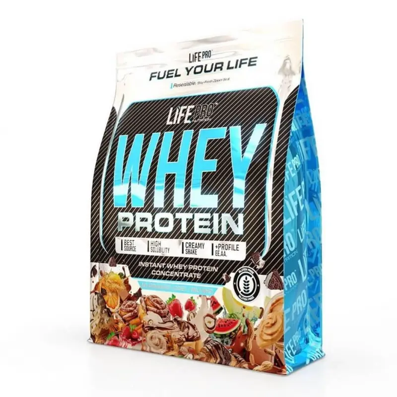 Whey Protein - 2kg - Stracciatella - Proteina De Suero Whey - Lifepro