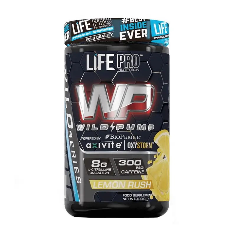 Wild Pump - 400g - Limon - Pre Entreno - Lifepro