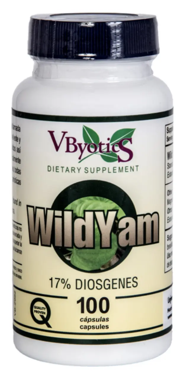 Wild Yam · VByotics · 100 cápsulas