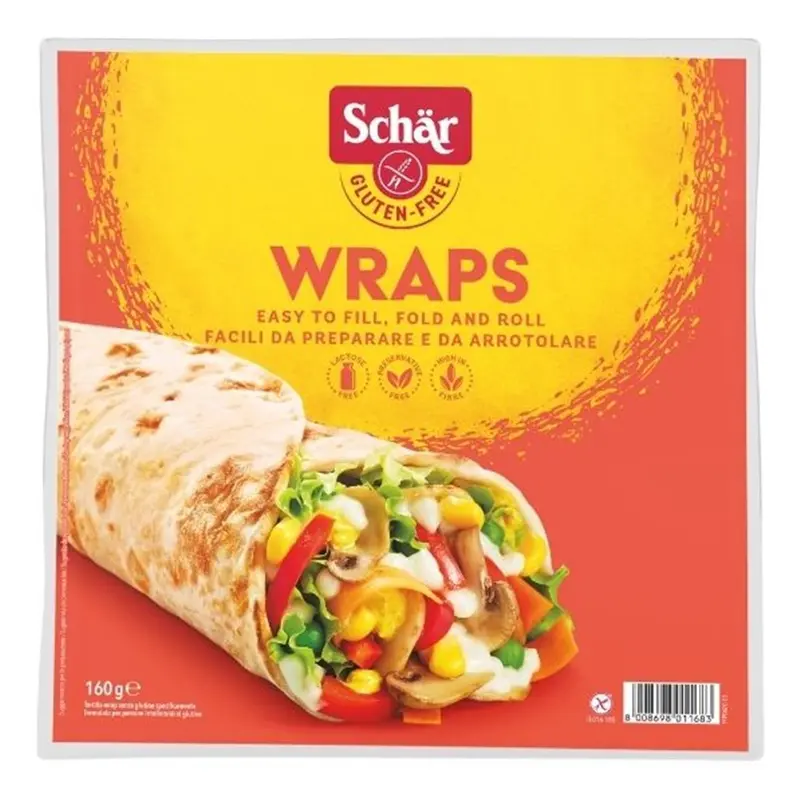 Wrap Tortilla Sin Gluten 160g