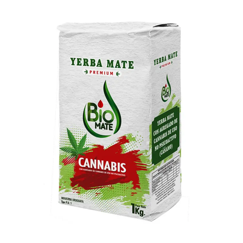 Yerba Mate Premium Con Cannabis 1kg Biomate