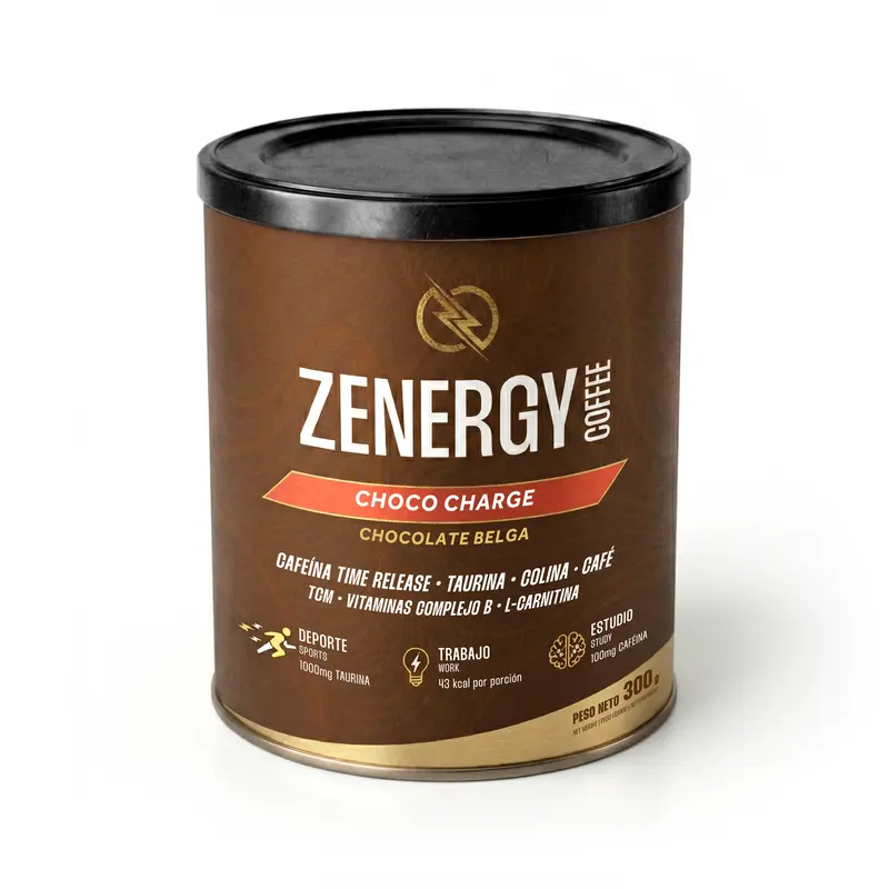 Zenergy Coffee Choco Charge Chocolate Belga 300g
