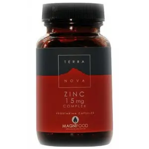 Zinc Complex 15 mg · TerraNova · 50 cápsulas