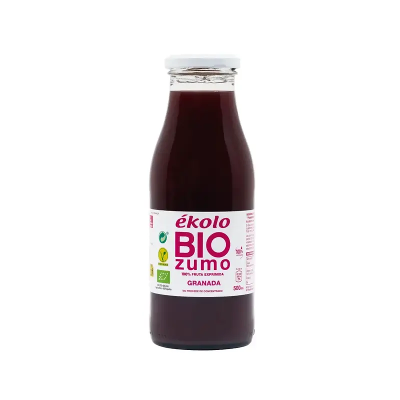 Zumo de Granada Ecológico 500ml